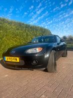 Mazda MX-5 1.8 Touring 2006 Zwart, Auto's, Mazda, Zwart, 4 cilinders, Cabriolet, Elektrische ramen