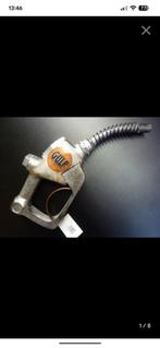 Gulf Reclamebord,wandschild in pomp stijl., Ophalen of Verzenden, Gebruikt, Reclamebord