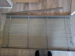 Jaloezie hout - grijs - 190x100cm, Ophalen, Gebruikt, 100 tot 150 cm, 150 tot 200 cm
