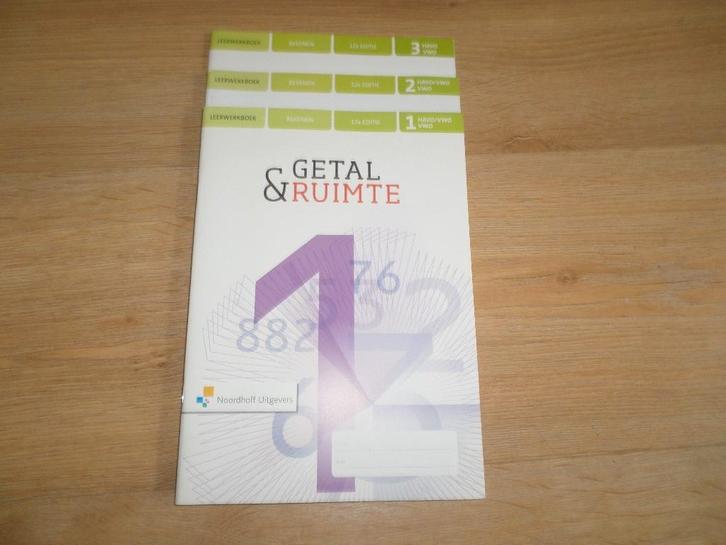 Getal en ruimte Rekenen, Boeken, Schoolboeken, Zo goed als nieuw, Wiskunde A, HAVO, Ophalen of Verzenden