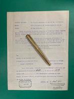 Motobécan Motorcycle Factory Letter 1925 FRA (Origineel), Ophalen of Verzenden, Gebruikt, Motoren