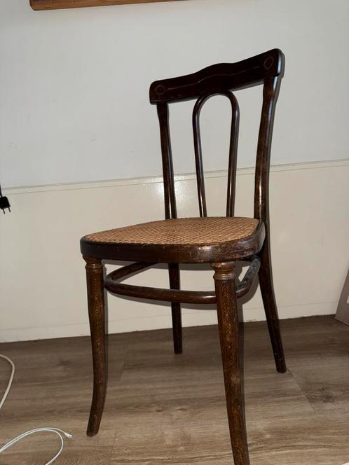 4 Originele Thonet Stoelen - Prachtig Bewaard gebleven., Antiek en Kunst, Antiek | Meubels | Stoelen en Banken, Ophalen of Verzenden