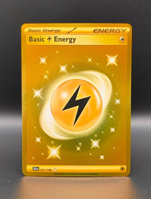 Basic Lightning Energy SVI 257, Hobby en Vrije tijd, Verzamelkaartspellen | Pokémon, Zo goed als nieuw, Meerdere kaarten, Ophalen of Verzenden