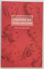 Een filosofie van emoties en verlangens, Frans Jacobs, Ophalen of Verzenden, Frans Jacobs, Zo goed als nieuw, Overige onderwerpen