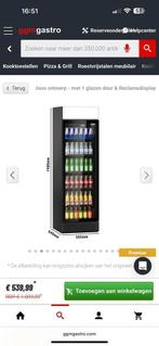 Drankenkoeling GGM Gastro 345L, Witgoed en Apparatuur, Koelkasten en IJskasten, Ophalen, Zonder vriesvak, 160 cm of meer, Minder dan 75 liter