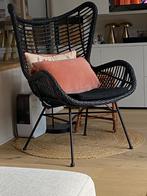 Stoel, Ophalen, Kunststof, Zwart, Zo goed als nieuw