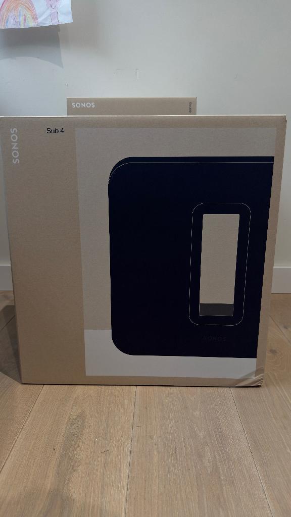 Sonos Sub 4, Audio, Tv en Foto, Luidsprekers, Nieuw, Subwoofer, 120 watt of meer, Sonos, Ophalen of Verzenden