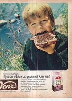 Retro reclame 1965 Venz hagelslag vraag altijd om Venz, Overige typen, Ophalen of Verzenden