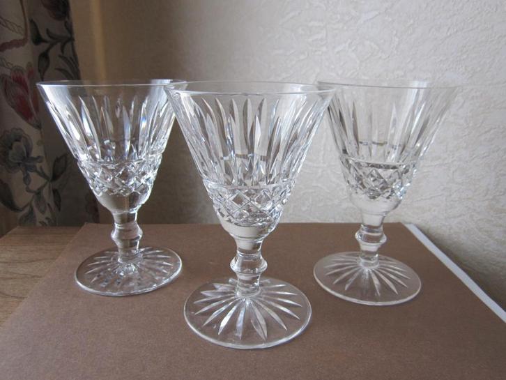 Zes prachtige Waterford Model Tramore chrystal glazen, Antiek en Kunst, Antiek | Glas en Kristal, Verzenden