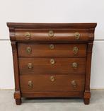 Prachtig antiek vroeg Biedermeier ladekastje. Eiken., Antiek en Kunst, Ophalen