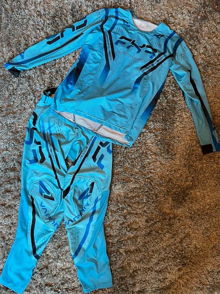 Fxr mx gear blue youth 26 & xl, Motoren, Kleding | Motorkleding, Motorcrosskleding, Dames, Heren, Kinderen, Tweedehands, Ophalen of Verzenden