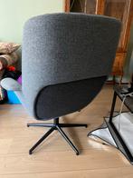 GRATIS !! Grijze Draaistoel, Huis en Inrichting, Ophalen, Zo goed als nieuw, Stof, 75 tot 100 cm