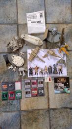 Star Wars Ruimteschepen poppetjes verzamelkaarten, Verzenden, Gebruikt
