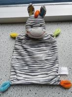 Knuffeldoek zebra zebrapaard merk Nicotoy, Ophalen of Verzenden, Zo goed als nieuw, Paard