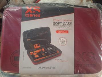 xsories Softcase LARGE Power capxule 2800mah nieuw /gopro.ea beschikbaar voor biedingen