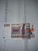 Nederland 100 Gulden Biljet - 1970, Postzegels en Munten, Bankbiljetten | Nederland, Ophalen of Verzenden, 100 gulden, Los biljet