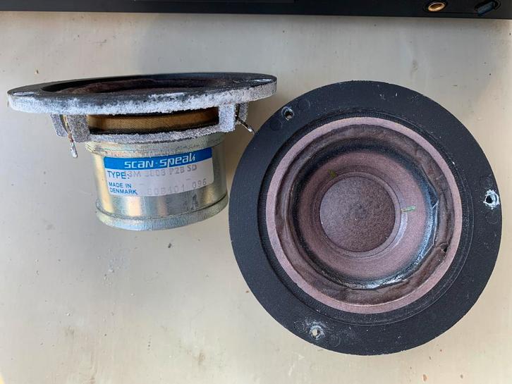 Scan-Speak 13M-3808, Audio, Tv en Foto, Luidsprekers, Gebruikt, Front, Rear of Stereo speakers, Minder dan 60 watt, Overige merken