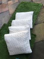 4 kussens, Ophalen of Verzenden, Zo goed als nieuw, Vierkant