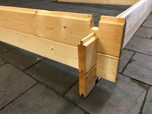 Grenen blokhutdelen 34mm dik extra scherp geprijsd!, Tuin en Terras, Palen, Balken en Planken, Nieuw, Planken, 250 cm of meer