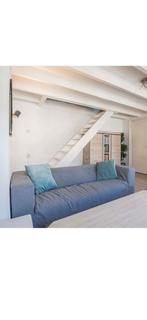 Tweezits bank - gratis af te halen, Huis en Inrichting, Banken | Bankstellen, Ophalen, Gebruikt, Tweepersoons, Rechte bank