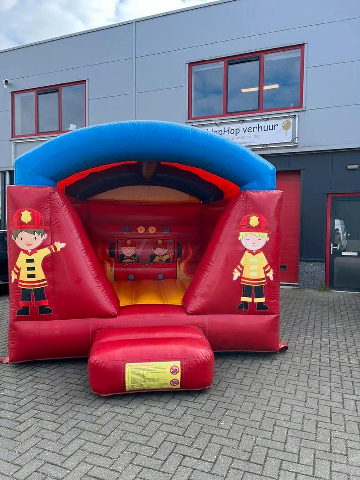 Springkussen brandweer, Hobby en Vrije tijd, Feestartikelen | Verhuur, Ophalen of Verzenden
