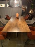 Prachtige notenhouten eettafel, Huis en Inrichting, Tafels | Eettafels, 200 cm of meer, Ophalen of Verzenden, Zo goed als nieuw