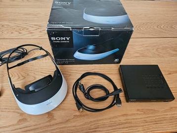 Sony HMZ-T2 Head Mounted 3D OLED Display, compleet beschikbaar voor biedingen