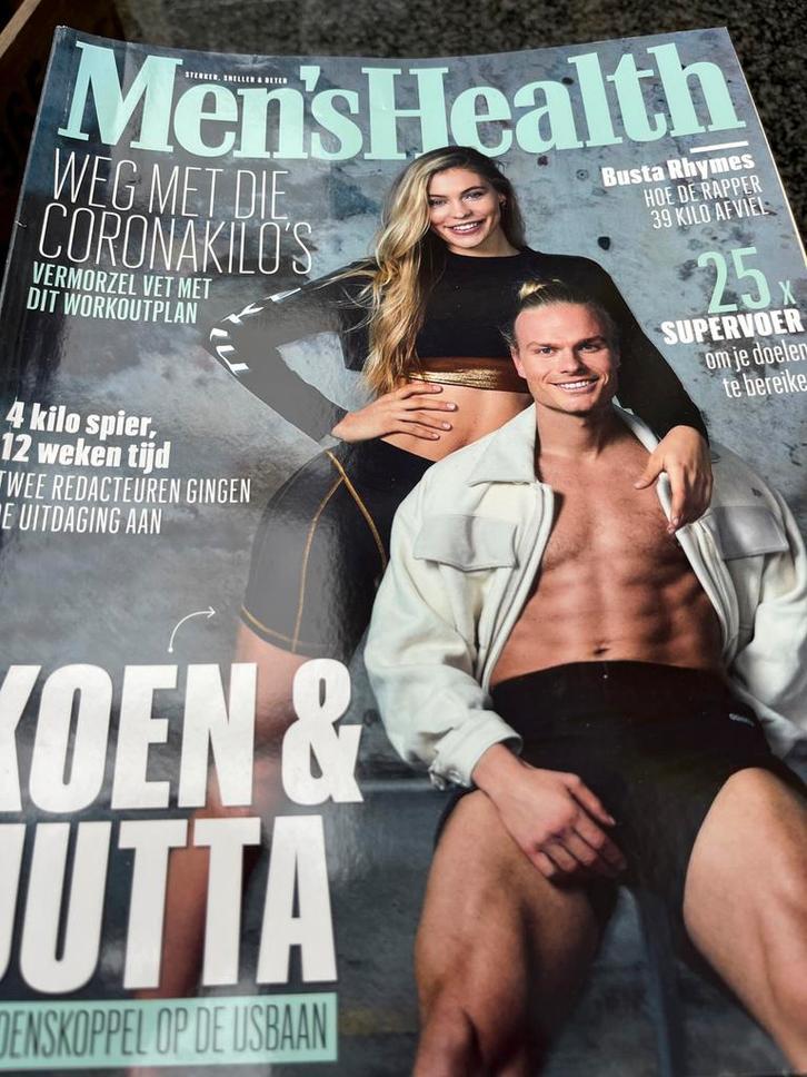 Men's Health Magazine - Editie 2021, Boeken, Tijdschriften en Kranten, Zo goed als nieuw, Sport en Vrije tijd, Ophalen