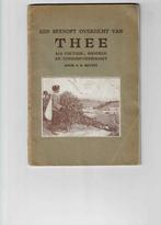 Oud boekje over "THEE, Verzamelen, Ophalen of Verzenden, Zo goed als nieuw, Overige typen