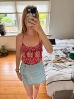 Forever 21 top – rood met print – maat S, Ophalen of Verzenden, Zo goed als nieuw, Forever 21, Rood