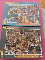 2 puzzels That's life Johannes Vermeer Rembrandt van Rijn, Hobby en Vrije tijd, Ophalen, Zo goed als nieuw