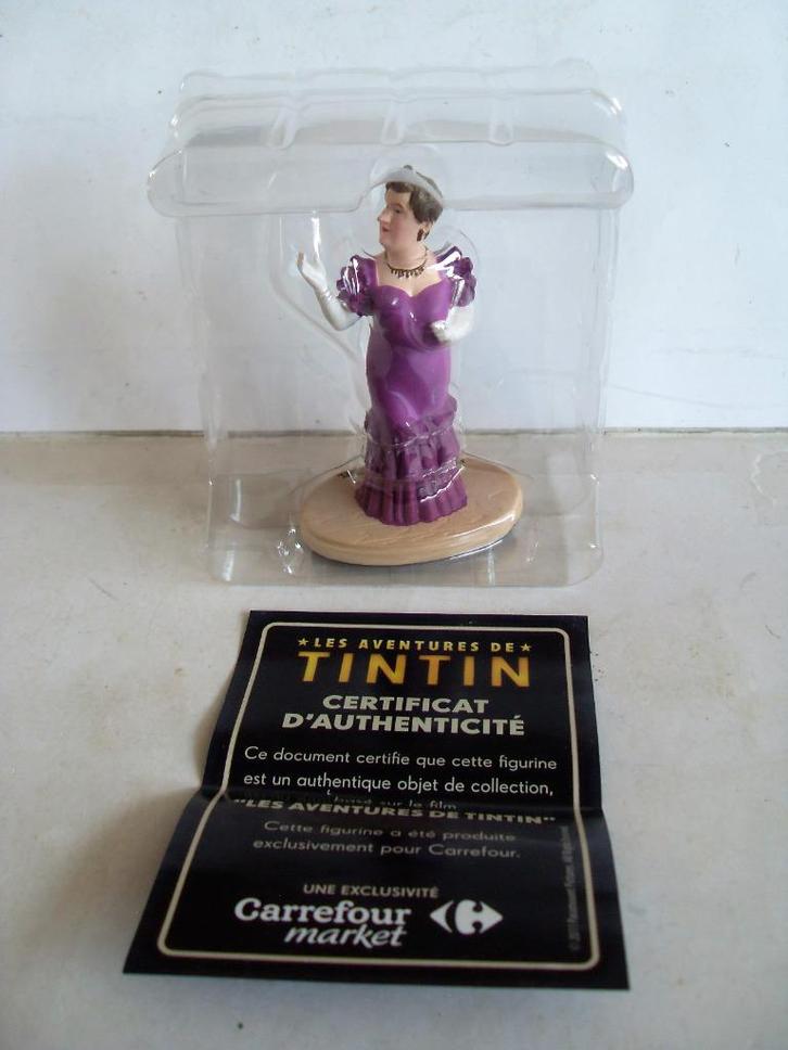 Kuifje Beeldje Bianca Castafiore Tintin Herge, Verzamelen, Stripfiguren, Zo goed als nieuw, Beeldje of Figuurtje, Kuifje, Ophalen of Verzenden