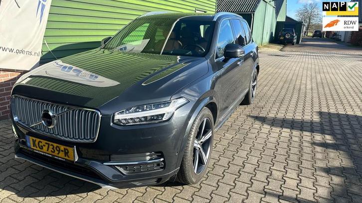 Volvo XC90 2.0 T8 Twin Engine AWD Inscription nieuwe Distr.r, Auto's, Volvo, Bedrijf, Te koop, XC90, 360° camera, 4x4, ABS, Achteruitrijcamera