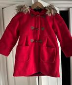 Leuke rode winterjas met bontkraag - maat 110, Ophalen of Verzenden, Zo goed als nieuw, Meisje, Jas