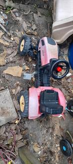 Kinder tractor - Beetje verkleurd, werkt nog prima!, Ophalen of Verzenden