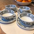 Dorset Soep Schaaltjes met Onderbord, Gebruikt, Ophalen of Verzenden, Overige stijlen, Kop(pen) en/of Schotel(s)