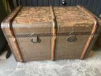 Oude Scheepskist, Huis en Inrichting, Woonaccessoires | Kisten, Ophalen, Gebruikt, 50 tot 100 cm, Minder dan 50 cm
