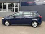 Ford Grand C-Max 1.0 Trend 7p. Bj 2013 Hoge Zit ! Vol optie, Voorwielaandrijving, Stof, Zwart, Blauw