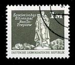 postzegel 1629 DDR Sovjet monument, Ophalen of Verzenden, DDR, Gestempeld