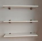 6 x wandplank wit IKEA EKBY TONY met 12 plankdragers, Ophalen, Gebruikt