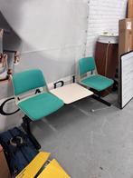 Vintage halbankje 2-zitsbankje met tafel, Ophalen