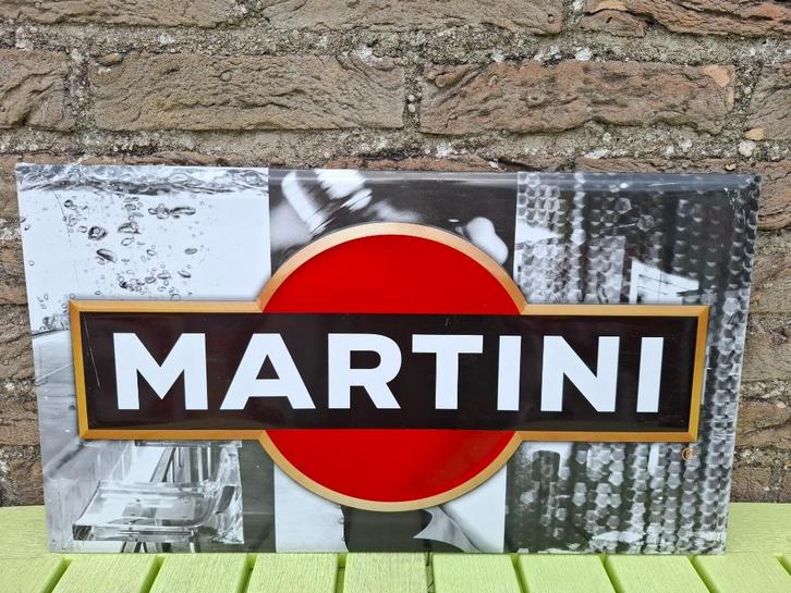 Authentiek reclamebord Martini, Verzamelen, Merken en Reclamevoorwerpen, Nieuw, Reclamebord, Ophalen of Verzenden