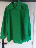 Groene carnavals blouse maat S maar valt groot, Maat 46 (S) of kleiner, Zo goed als nieuw, Ophalen