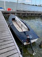 Spanker zeilboot / motorboot / grachtenboot + 4pk Yamaha, Ophalen, Gebruikt, Minder dan 10 pk, Tot 6 meter
