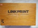 LINKPRINT kist 3 aaneenschakelbare stempels, Oosterveldweg 15, 7274 DZ, Gebruikt, Houten stempel, Ophalen of Verzenden