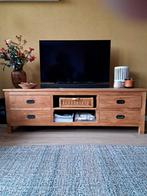 Teakhouten TV Meubel, Huis en Inrichting, Kasten | Televisiemeubels, Ophalen, 25 tot 50 cm, 150 tot 200 cm, Minder dan 100 cm