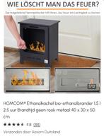 Bio ethanol haard, Huis en Inrichting, Ophalen, Zo goed als nieuw, Vrijstaande haard, Overige soorten