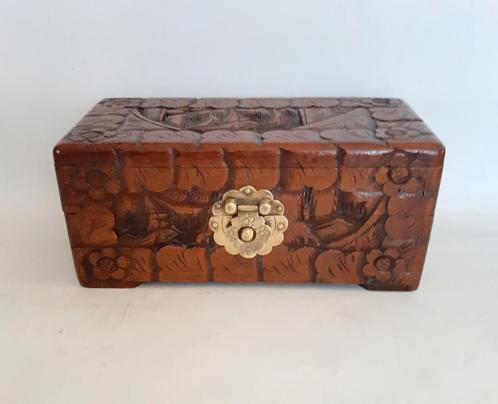 Chinese Houten Sieradendoos, Antiek en Kunst, Kunst | Niet-Westerse kunst, Ophalen of Verzenden
