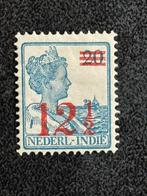 1930 NVPH 171, Hulpuitgifte met overdruk zegel 121 in rood, Postzegels en Munten, Ophalen of Verzenden, Nederlands-Indië