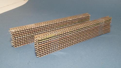 Fleischmann 20x rechte rail 9100 prima staat, Hobby en Vrije tijd, Modeltreinen | N-Spoor, Zo goed als nieuw, Rails, Gelijkstroom